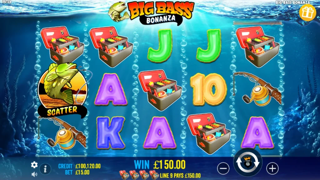 Big Bass Bonanza: Slot game